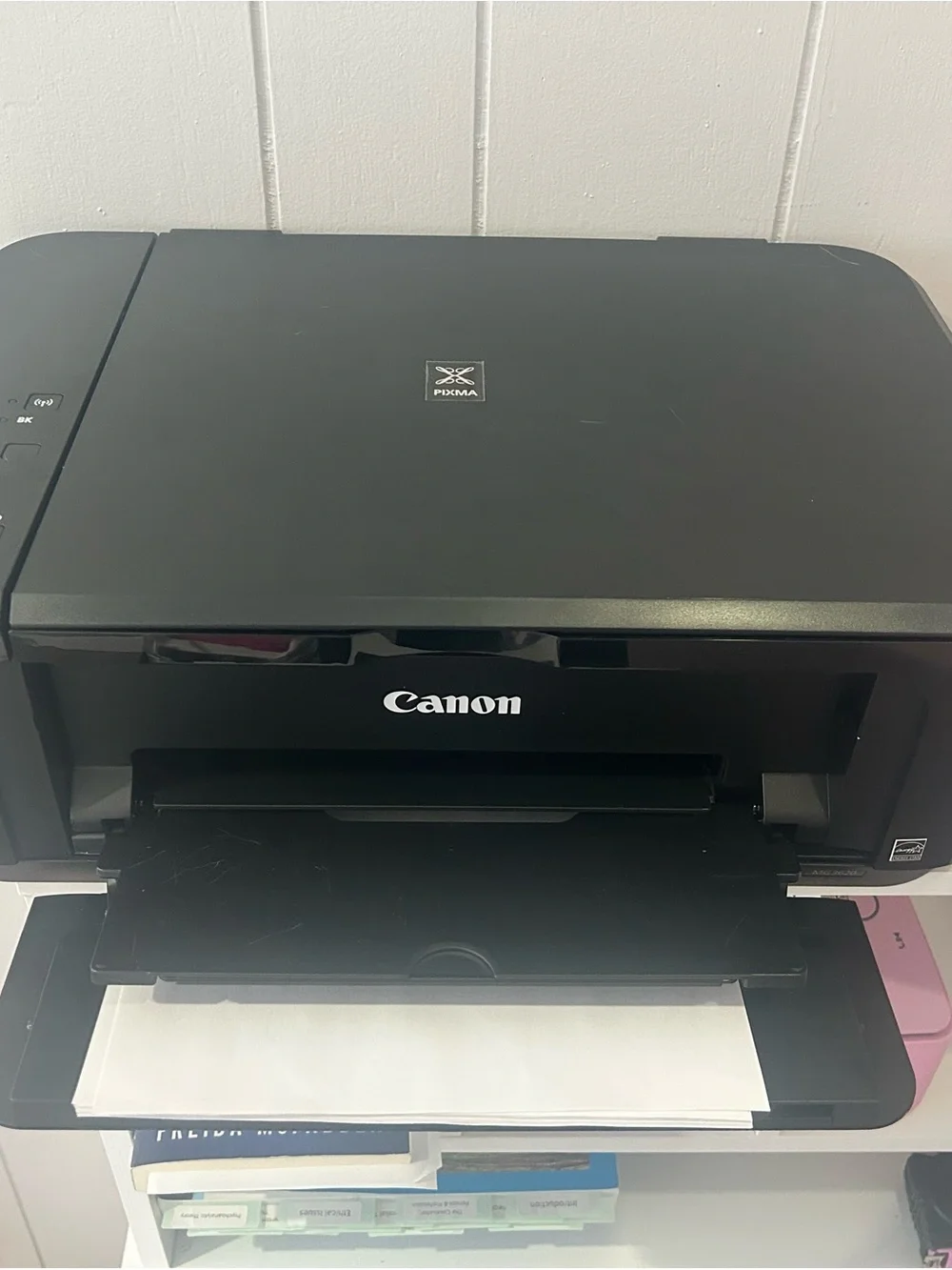 Printer on desk